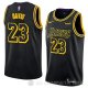 Camiseta Anthony Davis #23 Los Angeles Lakers Ciudad 2019-20 Negro