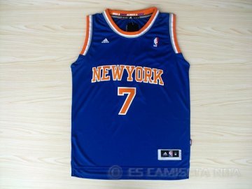 Camiseta Anthony #7 New York Knicks Azul
