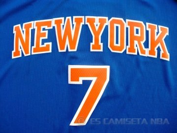 Camiseta Anthony #7 New York Knicks Azul
