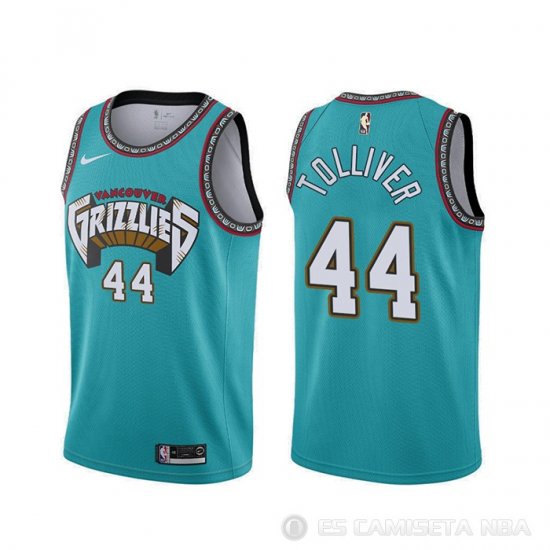 Camiseta Anthony Tolliver #44 Memphis Grizzlies Classic Verde - Haga un click en la imagen para cerrar