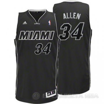 Camiseta Back to Allen #34 Miami Heat Negro