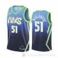 Camiseta Boban Marjanovic #51 Dallas Mavericks Ciudad Edition Azul