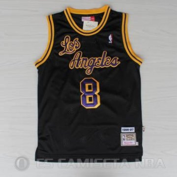 Camiseta Bryant #8 Los Angeles Lakers Negro