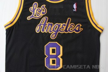 Camiseta Bryant #8 Los Angeles Lakers Negro