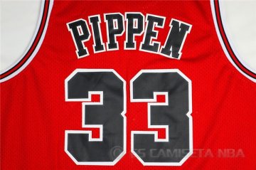 Camiseta Retro Pippen 97-98 #33 Chicago Bulls Rojo