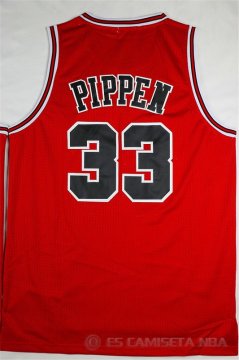 Camiseta Retro Pippen 97-98 #33 Chicago Bulls Rojo