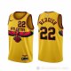 Camiseta Cam Reddish NO 22 Atlanta Hawks Ciudad 2021-22 Amarillo