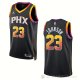 Camiseta Cameron Johnson #23 Phoenix Suns Statement 2022-23 Negro