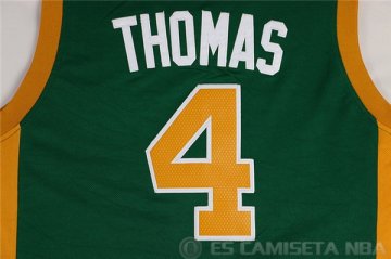 Camiseta Thomas #4 Boston Celtics Verde Phnom Penh