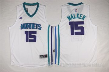 Camiseta Walker #15 Charlotte Hornets Blanco