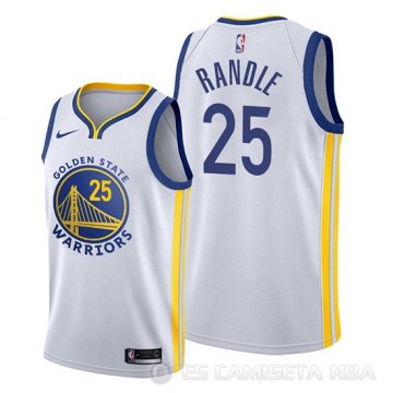 Camiseta Chasson Randle #25 Golden State Warriors Association 2020 Blanco