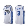 Camiseta Chuma Okeke NO 3 Orlando Magic Earned 2020-21 Blanco