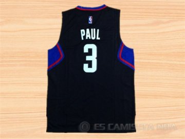 Camiseta Paul #3 Los Angeles Clippers Negro