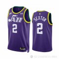 Camiseta Collin Sexton #2 Utah Jazz Classic 2023-24 Violeta