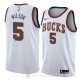 Camiseta D.j. Wilson #5 Milwaukee Bucks Classic 2018 Blanco