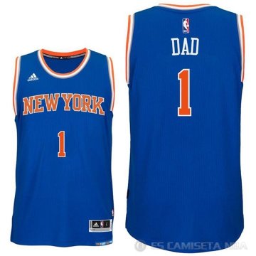 Camiseta Dad #1 New York Knicks Dia del Padre Azul