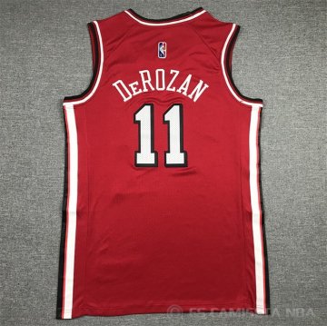 Camiseta DeMar DeRozan #11 Chicago Bulls Ciudad 2021-22 Rojo