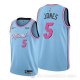 Camiseta Derrick Jones #5 Miami Heat Ciudad 2019-20 Azul