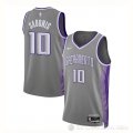 Camiseta Domantas Sabonis #10 Sacramento Kings Ciudad 2022-23 Gris