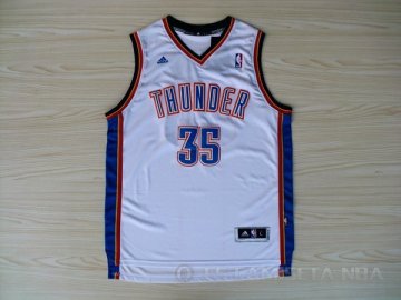 Camiseta Durant #35 Oklahoma City Thunder Blanco
