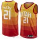 Camiseta Erik Mccree #21 Utah Jazz Ciudad 2018 Amarillo