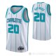 Camiseta Gordon Hayward NO 20 Charlotte Hornets Association 2020-21 Blanco