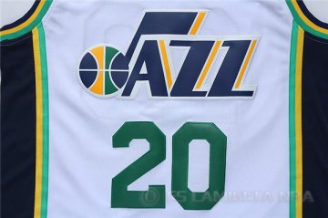 Camiseta Hayward #20 Utah Jazz Blanco