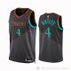 Camiseta Jared Butler #4 Washington Wizards Ciudad 2023-24 Negro