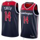 Camiseta Jason Smith #14 Washington Wizards Statement 2018 Negro