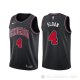 Camiseta Jerry Sloan #4 Chicago Bulls Statement Negro