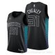 Camiseta Joe Chealey #31 Charlotte Hornets Ciudad Edition Negro