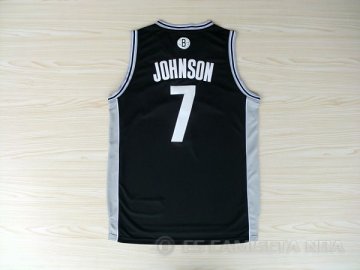 Camiseta Johnson #7 Brooklyn Nets Negro