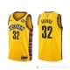 Camiseta Julius Erving NO 32 Brooklyn Nets Ciudad 2020-21 Amarillo