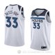 Camiseta Keita Bates-Diop #33 Minnesota Timberwolves Association 2018 Blanco