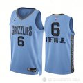 Camiseta Kenneth Lofton JR. #6 Memphis Grizzlies Statement 2022-23 Azul