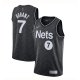 Camiseta Kevin Durant NO 7 Brooklyn Nets Earned 2020-21 Negro