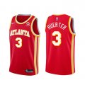 Camiseta Kevin Huerter NO 3 Atlanta Hawks Icon 2020-21 Rojo