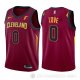 Camiseta Kevin Love #0 Cleveland Cavaliers Nino Icon 2017-18 Rojo