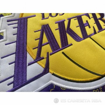 Camiseta Kobe Bryant #24 Los Angeles Lakers Mitchell & Ness 2007-08 Violeta2