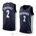 Camiseta Kobi Simmons #2 Memphis Grizzlies Icon 2018 Azul