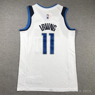 Camiseta Kyrie Irving #11 Dallas Mavericks Association 2022-23 Blanco