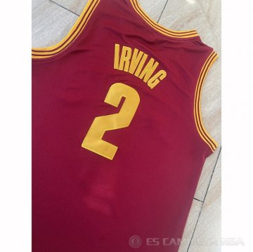 Camiseta Kyrie Irving #2 Cleveland Cavaliers Retro Rojo