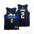 Camiseta Kyrie Irving #2 Dallas Mavericks Statement Azul