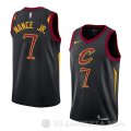 Camiseta Larry Nance Jr. #7 Cleveland Cavaliers Statement 2017-18 Negro