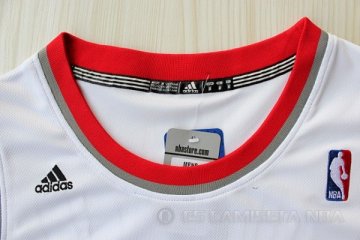 Camiseta Lillard #0 Portland Trail Blazers Blanco
