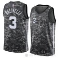 Camiseta Marco Belinelli #3 San Antonio Spurs Ciudad 2018 Gris