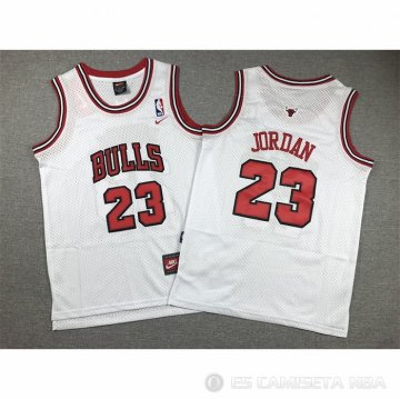 Camiseta Michael Jordan #23 Chicago Bulls Nino Blanco