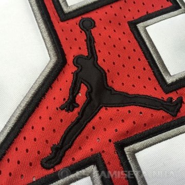 Camiseta Michael Jordan #23 Rojo Blanco