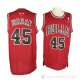 Camiseta Michael Jordan #45 Chicago Bulls Retro Rojo3