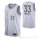 Camiseta Mike Muscala NO 33 Oklahoma City Thunder Ciudad 2021-22 Blanco